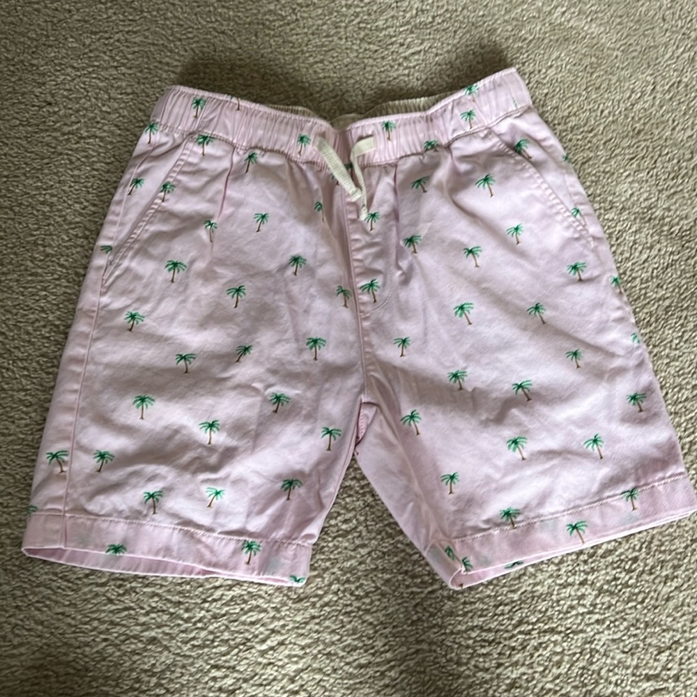 Youth boys J-crew palm tree shorts